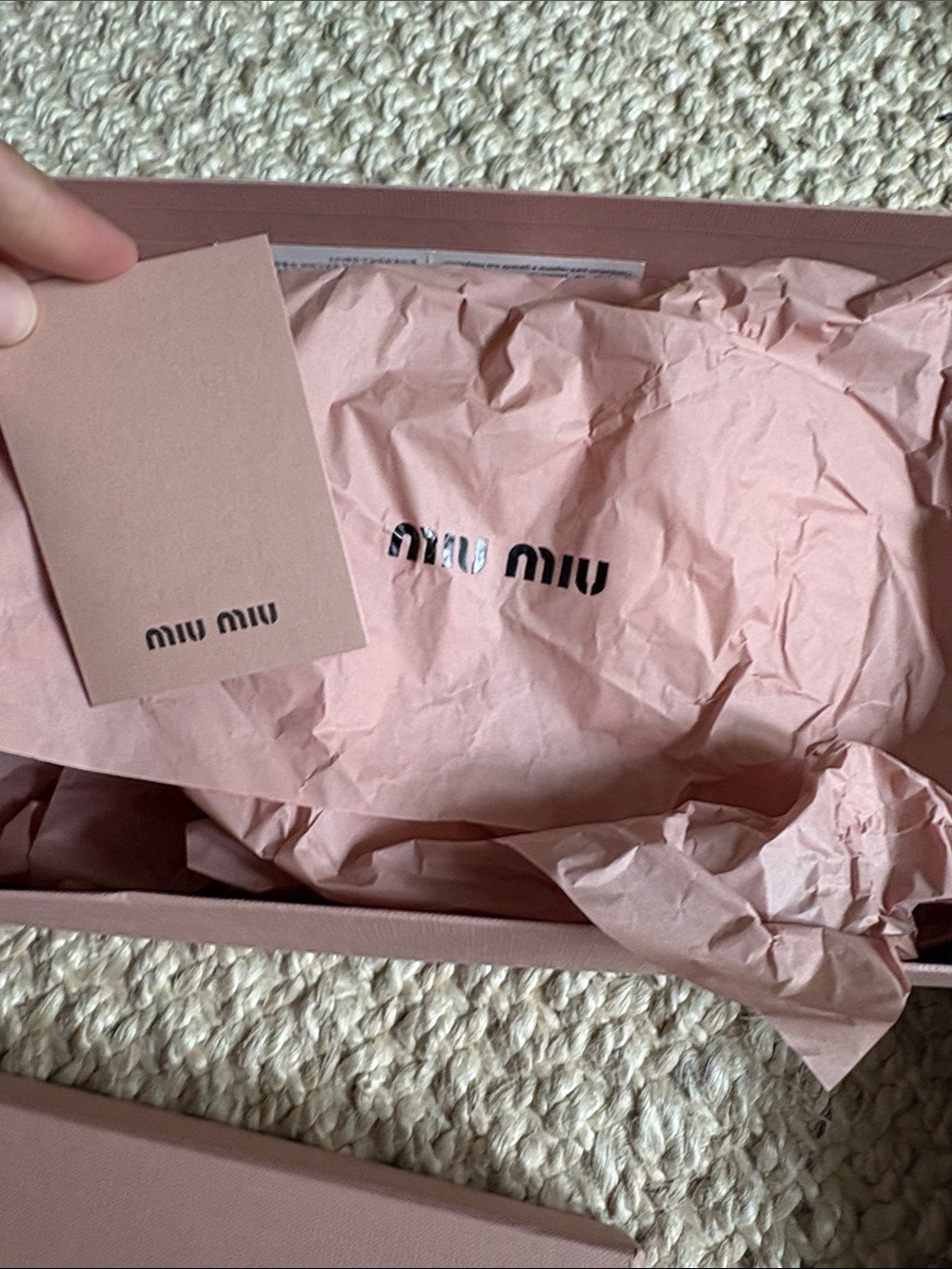 Miu Miu Bleached Leather deck shoes - Picture 3 of 4